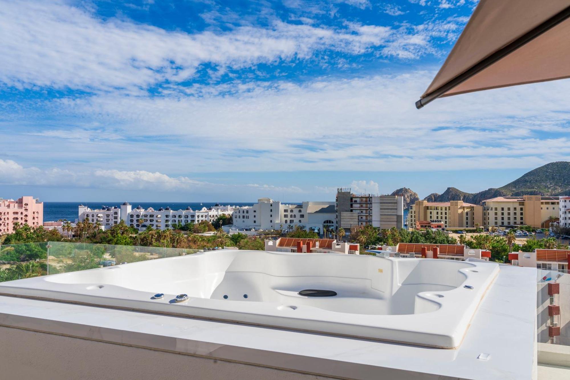 Luxury Apartment With Pool And Jacuzzi On Terrace In Medano Cabo San Lucas Exterior foto